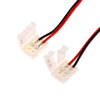 Коннектор для СЛ 8мм 2pin PC-провод-PC IP20